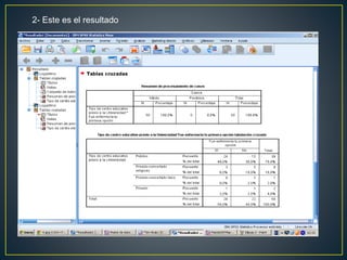 2- Este es el resultado
 