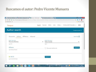 Buscamoselautor:PedroVicenteMunuera
 