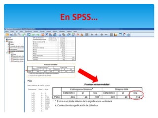 En SPSS…
 