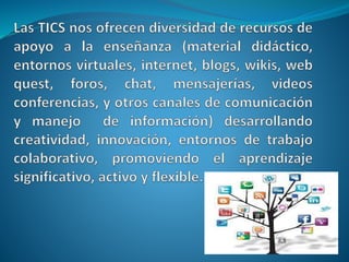 IMPORTANCIA DE LAS TIC