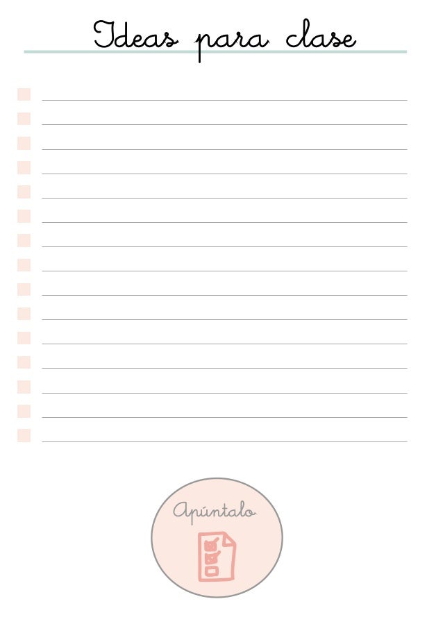imprimible tareas pendientes tareas pendientes