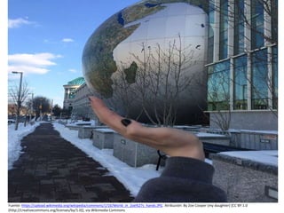 Fuente: https://upload.wikimedia.org/wikipedia/commons/1/16/World_in_Zoe%27s_hands.JPG. Atribución: By Zoe Cooper (my daughter) [CC BY 1.0
(http://creativecommons.org/licenses/by/1.0)], via Wikimedia Commons
 