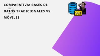 Bases de Datos para Aplicaciones Móviles: Uso, Comparativa y SQLite | PPTX