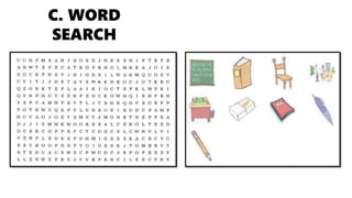 C. WORD
SEARCH