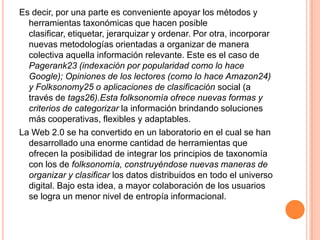 3.www.tiddlywiki.comB.5. Procesador de Textos en Línea.Se trata de herramientas de procesamiento de texto, cuya plataforma está en línea y por tanto se puede acceder desde cualquier computadora conectada. Esta aplicación permite acceder, editar, reformatear y compartir documentos. Una de sus cualidades es posibilitar la creación de contenidos de manera colectiva y colaborativa. Múltiples usuarios pueden editar texto de manera simultánea, quedando un registro histórico de sus modificaciones. Aunque se pueden importar/exportar documentos desde y para Microsoft Word (DOC), también se cuenta con la posibilidad de trabajar con otros formatos como PDF, ODT, SXW, RTF,HTML, TXT, entre otros.Destacados: