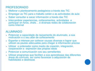 Instalacións, dotación e infraestruturas existentes no centro
