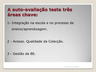    Melhore o processo de ensino/aprendizagem;