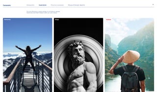 Typography
31
Introduction Inspiration Practical examples Misuse W brand identity
Our art direction is quite simple, it’s all about, people

memories and their relation with our core values
Memories Rings Culture
 