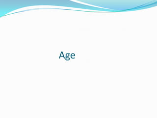 Age
 