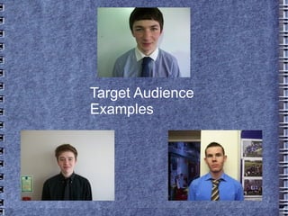 Target Audience  Examples 