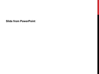 Slide from PowerPoint
 