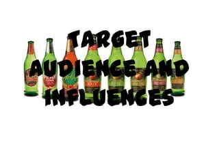 Target Audience and influences 