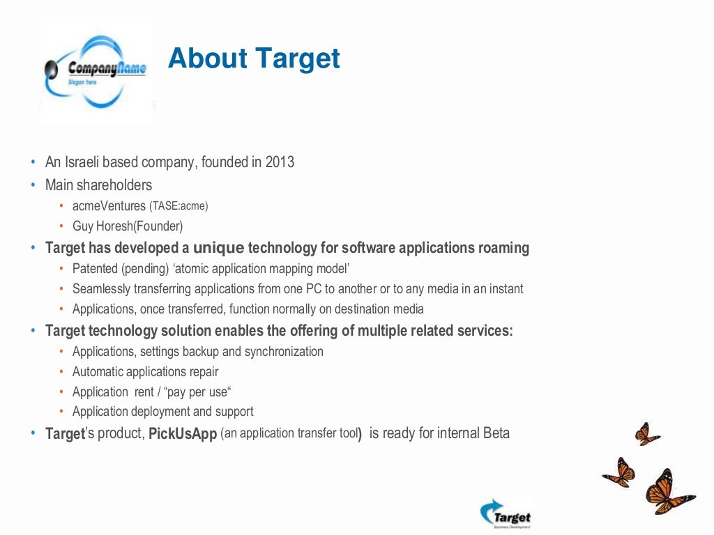 Investor presentation powerpoint picture