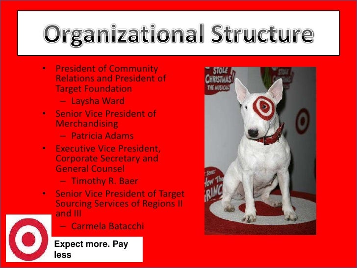 Target Corporation Organizational Chart