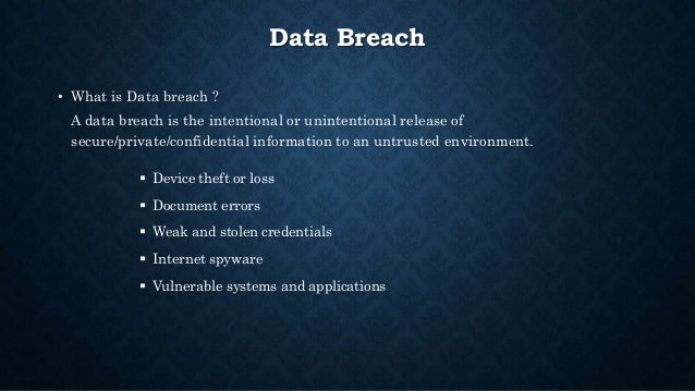 target data breach case study ppt