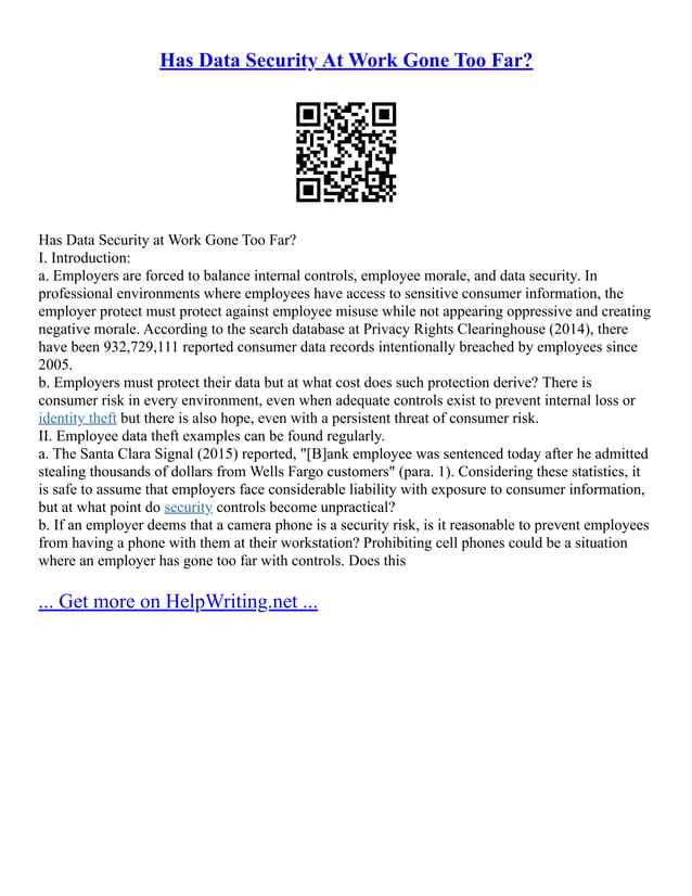 Target Data Security Breach Case Study Pdf