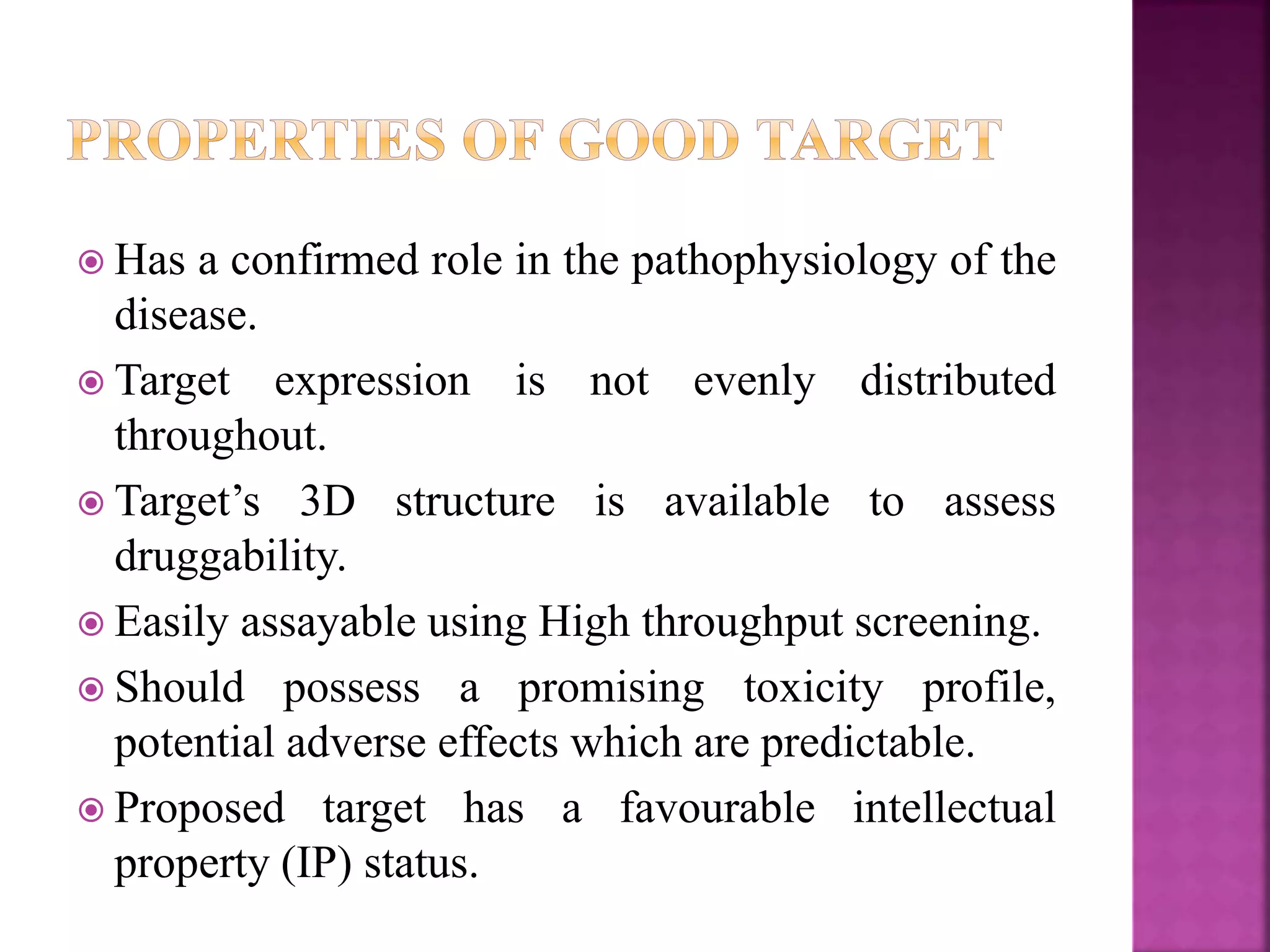 Target discovery and validation | PPTX