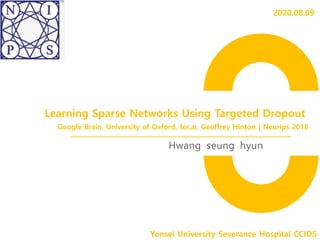 Learning Sparse Networks using Targeted Dropout