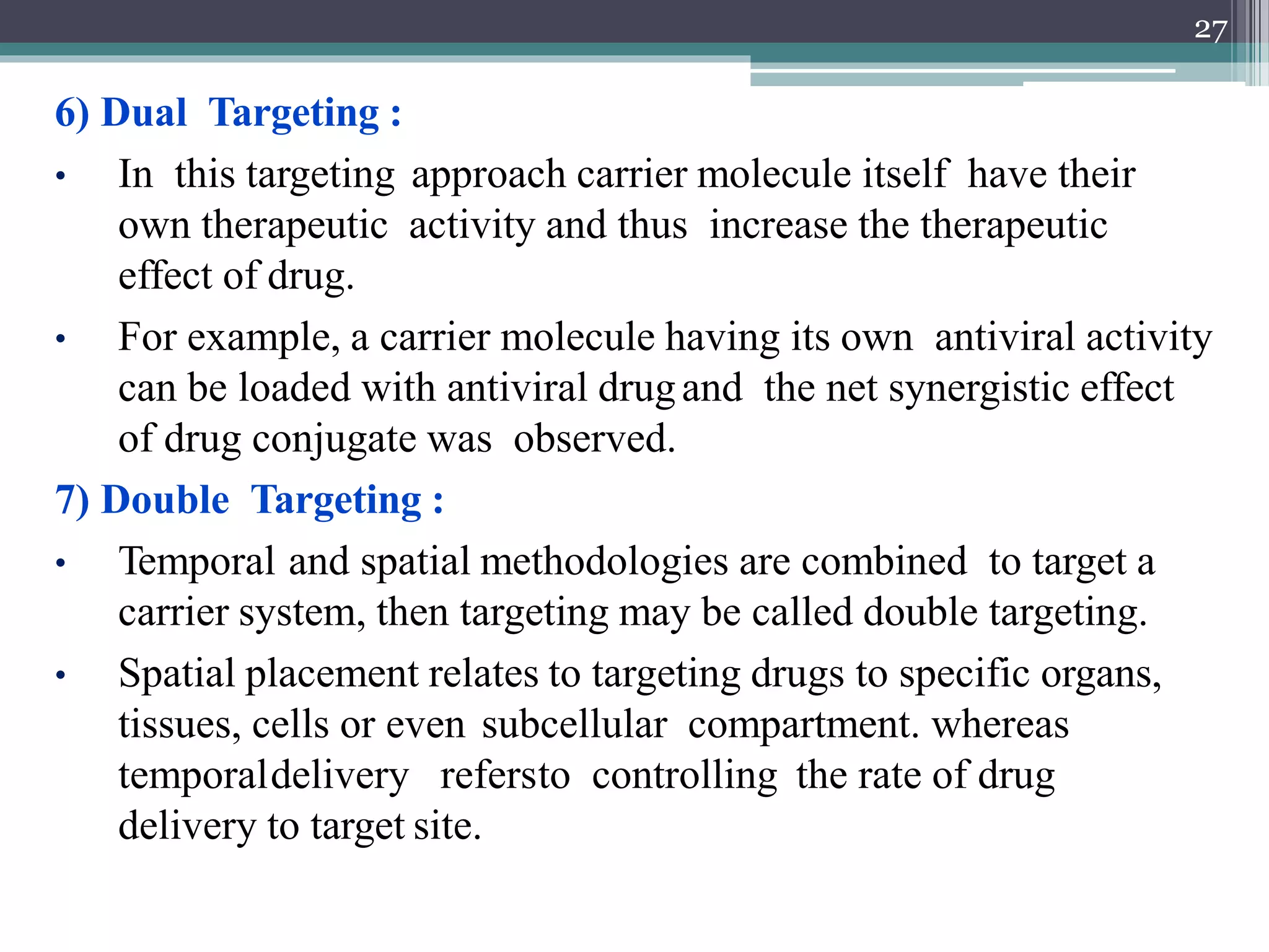 Targeted drug delivery system | PPTX