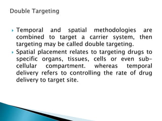 Targeted drug delivery system | PPTX