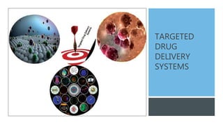 TARGETED
DRUG
DELIVERY
SYSTEMS
 