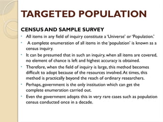 Research: TARGETED POPULATION AND SAMPLE.pptx