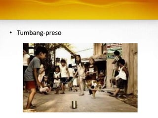 • Tumbang-preso