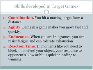Target games