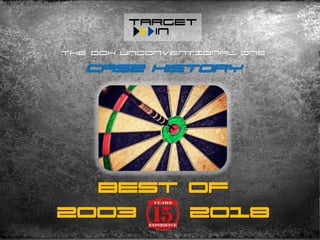 THE OOH UNCONVENTIONAL ONE
Case History
Best of
2003 2018
 
