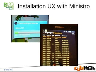 Installation UX with Ministro
 