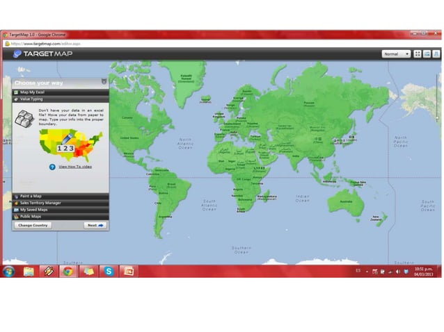 Project Target Map Targetmap 130305085900-phpapp01 | PPTX