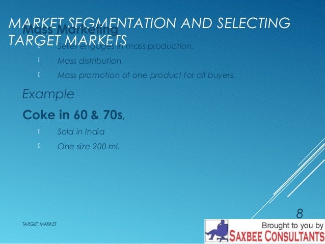 target marketing target market example