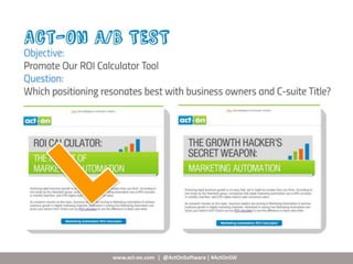 Target marketing   improve email pic