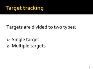 Target tracking | PPT