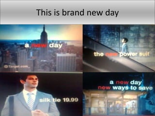 This is brand new day
 