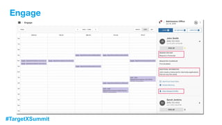 #TargetXSummit
Engage
 