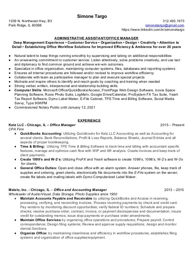 targo simone office admin resume google docs office admin resumes