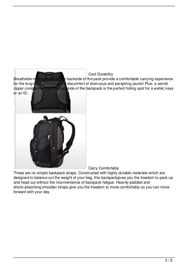 Targus Drifter II Backpack Designed for 17Inch Laptop TSB239US (Black