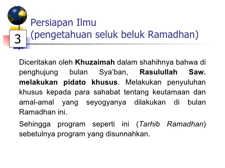Tarhib ramadhan