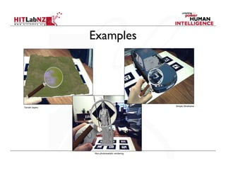Examples




                                                Simple Wireframe
Terrain layers




                 Non-photorealistic rendering
 