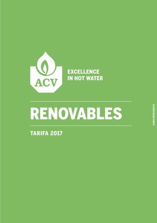 RENOVABLES
tarifa 2017
GAMARENOVABLES
 