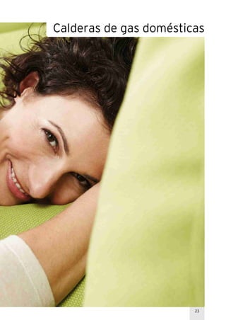 23
Calderas de gas domésticas
 