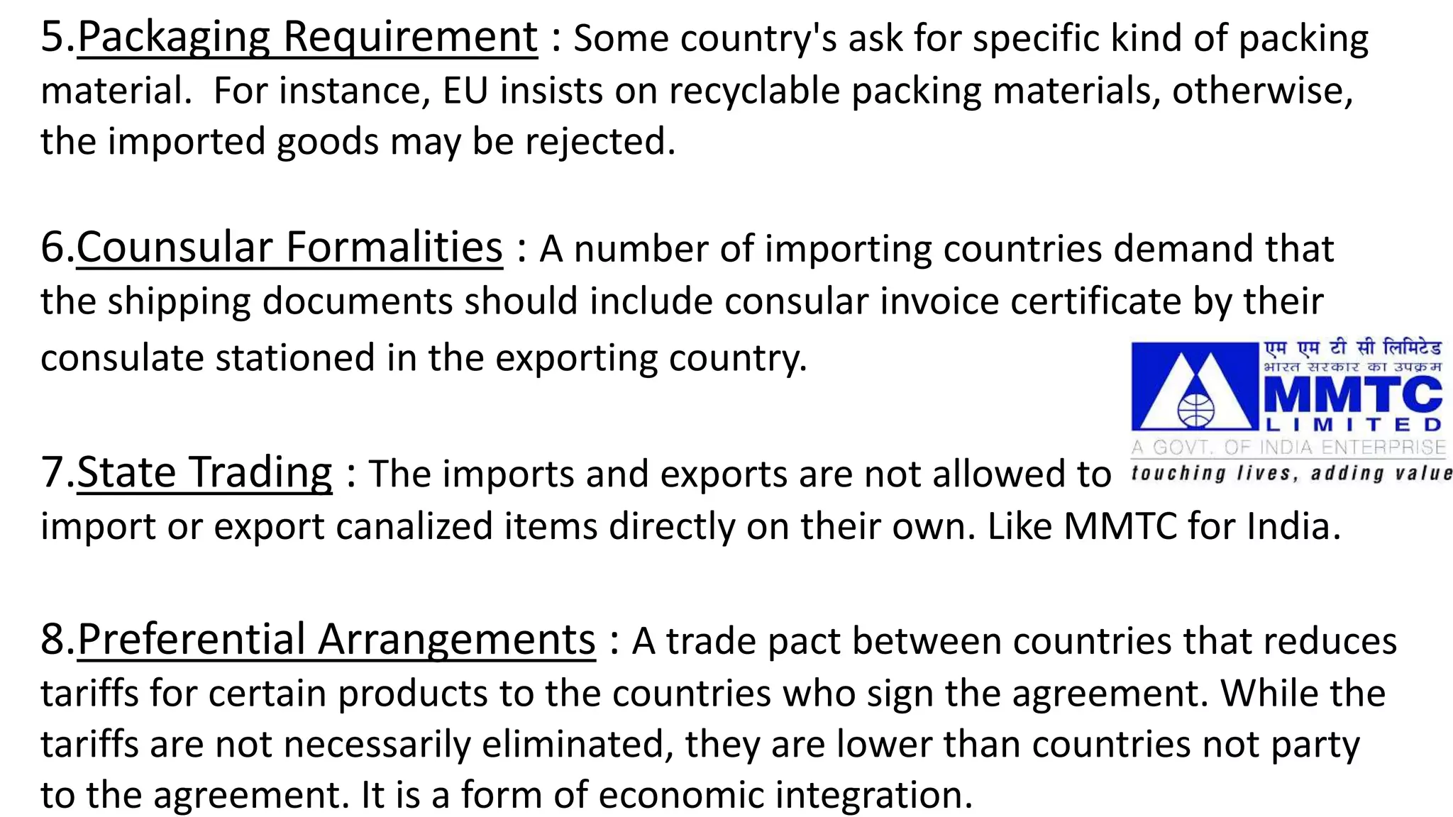 Tariff and non tariff barriers | PPTX