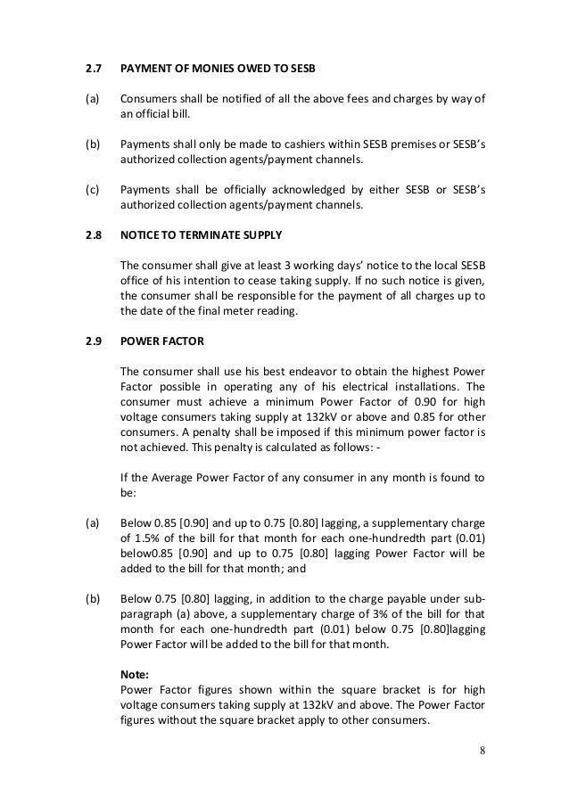 Tariff Book English