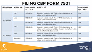 Year-End Update on the Chinese Tariffs: Section 232 & 301 | PDF
