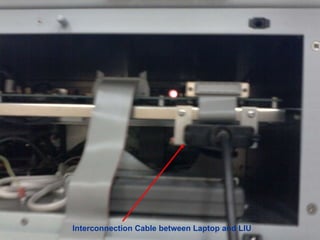 Interconnection Cable between Laptop and LIU 
