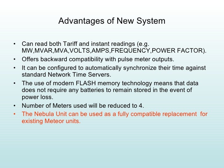 Tariff Metering