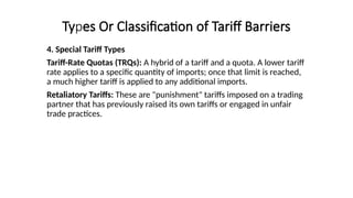 tariff related PPT it's all about the business | PPTX