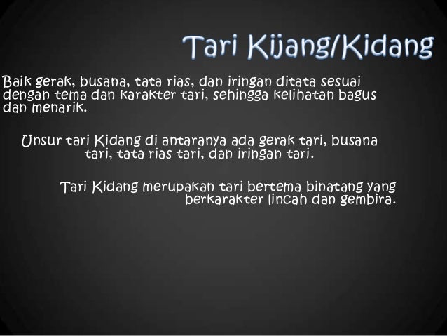 Tari Kijang