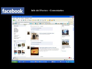 Info del Posteo - Comentarios